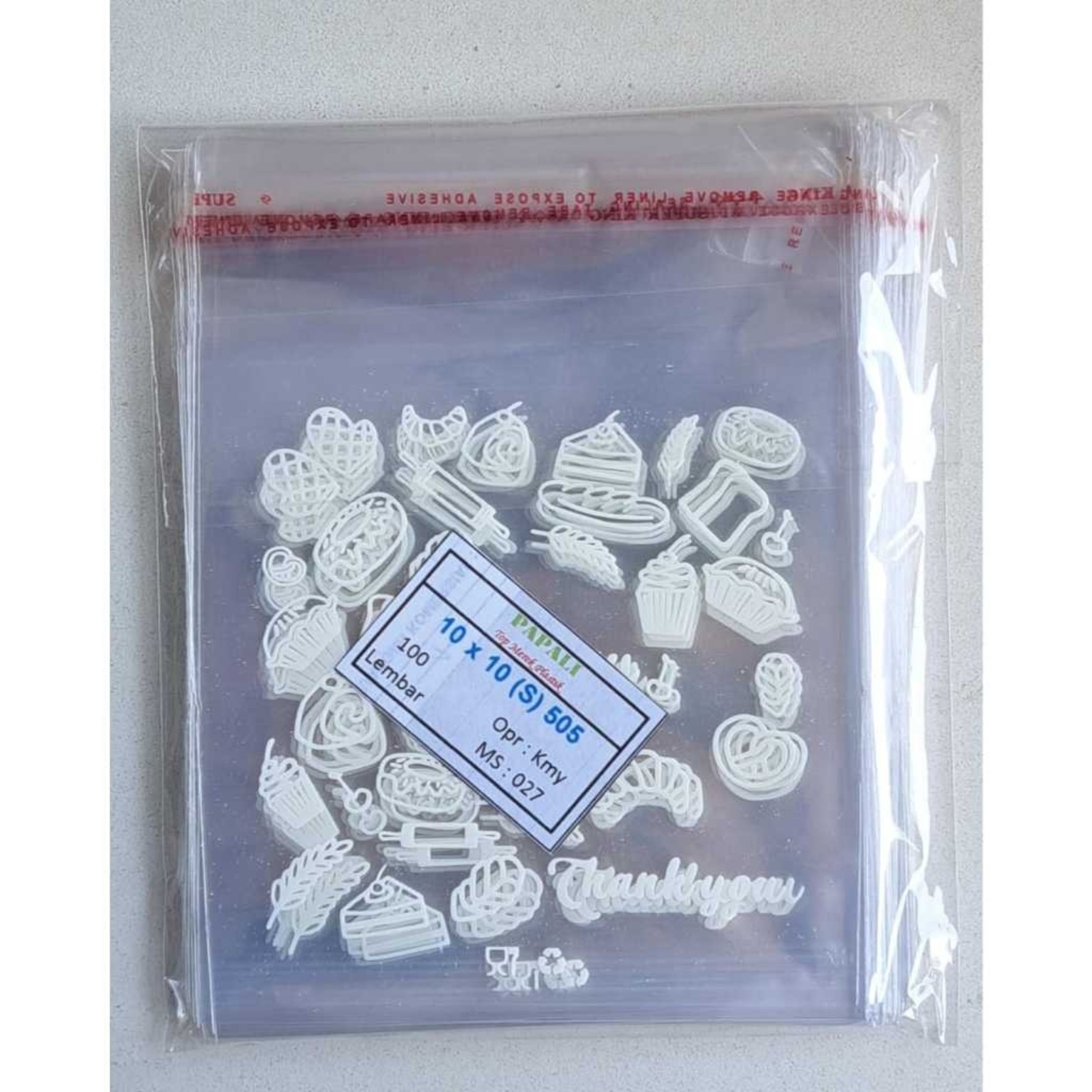 PLASTIK OPP MOTIF BAKERY - Gambar 2